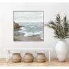 Giant Art Canvas 20x20 Beautiful Bay Framed in Multi-Color view 2
