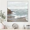 Giant Art Canvas 20x20 Beautiful Bay Framed in Multi-Color view 3