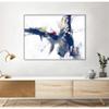 Giant Art Canvas 24x18 Smash V2 Framed in Pink view 3