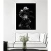 Giant Art Canvas 24x32 Dark Blossoms Framed in Multi-Color view 2
