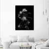 Giant Art Canvas 24x32 Dark Blossoms Framed in Multi-Color view 3