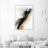 Giant Art Canvas 24x32 Pink Black And Grey -2 Framed in Multi-Color view 2