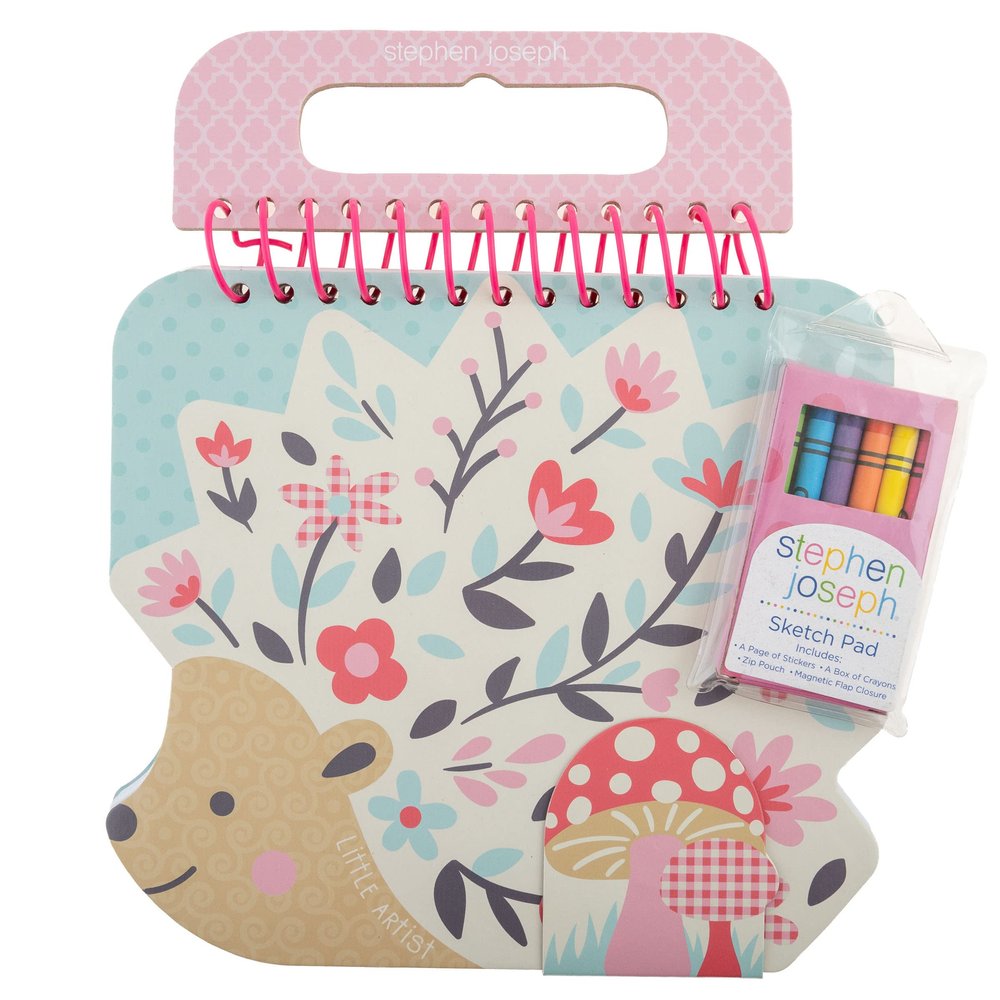 Stephen Joseph, Shaped Sketch Pads Hedgehog