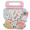 Stephen Joseph, Shaped Sketch Pads Hedgehog view 1