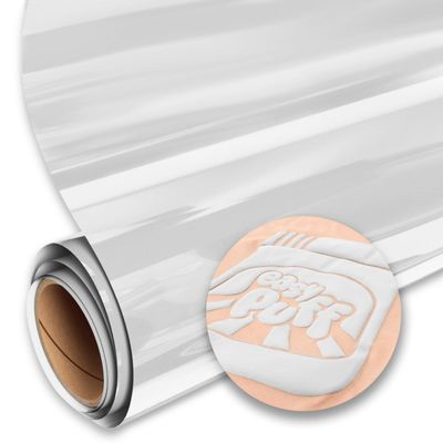 Siser Easy Puff HTV 11.8"x5yd - Puffy Heat Transfer Vinyl (White) - Compatible with Siser, Cricut, and Silhouette Cutters CPSIA Certified