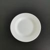 FixtureDisplays Two 6" Melamine White Plate & Two Gold Color Sewing Thimble Dance Prop Set 21848-NPF view 3