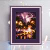 Magic Needle Zweigart Edition Rainy Night Counted Cross Stitch Kit 20 x 27 cm view 3