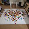200 PCS 4" x 4" Solid Color Precut 100% Cotton Fabric Squares Fabric Bundles for Sewing & Quilting view 4