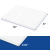 Falling in Art White Rubber Carving Block, 8" x 10" Easy Cut Lino Blocks, Soft Linoleum Block for Printmaking, Stamps, Crafts(2 Pack) view 2