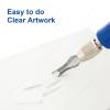 Falling in Art White Rubber Carving Block, 8" x 10" Easy Cut Lino Blocks, Soft Linoleum Block for Printmaking, Stamps, Crafts(2 Pack) view 4