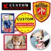 Custom Patches Add Your Photo or Any Logo, Any Text or Name, Optional Hook and Loop, sew on, Iron on Use on Backpacks, Jeans, Shirts, Hats view 1