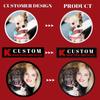 Custom Patches Add Your Photo or Any Logo, Any Text or Name, Optional Hook and Loop, sew on, Iron on Use on Backpacks, Jeans, Shirts, Hats view 2