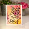 Creative Expressions Designer Boutique Why Hello 6 in x 4 in Clear Stamp Set view 3