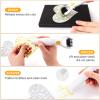 Craft 3 in 1 Multipurpose Craft Tool, Die Brush, 3-in-1 Weeding Tool, Brush, Scrape, Pierce, Embossing and Die Cutting Accessory, Retractable Design Scrapbooking Supplies Die Paper Remover view 3