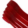 10Yard/50Yard Christmas Velvet Webbing Ribbon,Single Face Spool Satin Velvet Ribbon,Red Velvet Ribbon for Valentine's Day Wedding Christmas Wrapping DIY Crafts Decoration,Floral Craft Ornaments view 2
