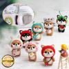 SEIWEI Cat Dog Wool Felt Craft DIY Non Finished Poked Set Handcraft Kit for Needle Material Bag Pack Pig Shiba Inu view 2