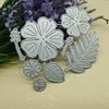 Flower Leaf Plant Metal Die Cuts, Cutting Dies for Card Making Clearance, Embossing Dies for Scrapbooking, DIY Album Paper Cards Decoration view 1