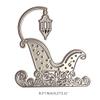 Christmas Sleigh Chair Metal Die Cuts, Cutting Dies for Card Making Clearance, Embossing Dies for Scrapbooking, DIY Album Paper Cards Decoration view 3
