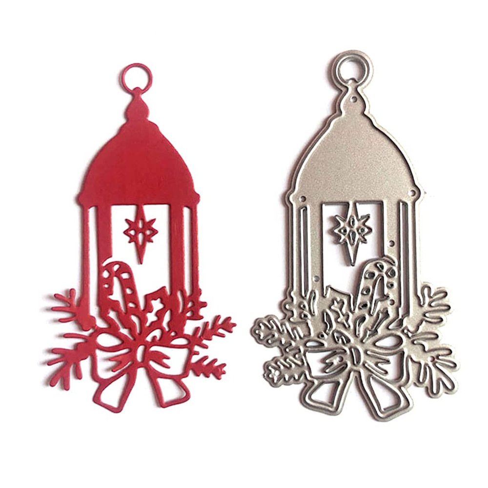 Christmas Flower Lights Metal Die Cuts, Cutting Dies for Card Making Clearance, Embossing Dies for Scrapbooking, DIY Album Paper Cards Decoration