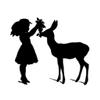 Girl Deer Metal Die Cuts, Cutting Dies for Card Making Clearance, Embossing Dies for Scrapbooking, DIY Album Paper Cards Decoration view 4