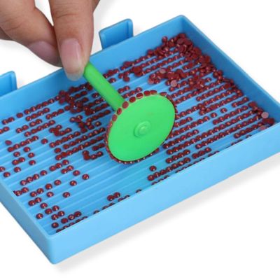 3Pk Diamond Painting Drill Dot Wheel Pen Accessory Kit, Round Square Gem Dot Multi Pick Placer by DPG - The Diamond Painting Group