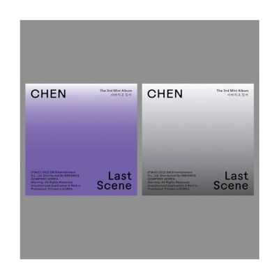 DREAMUS EXO CHEN Last Scene 3rd Mini Album PhotoBook Version CD+Poster+Booklet+Postcard+Photocard+Tracking (Random)
