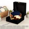 Brainmart Wooden Yarn Bowl, Large Yarn Storage 7x4 Inch Bowl with Box, Rosewood & Maple Signature Bowl, Yarn Holder for Knitting & Crocheting, Gift Ideas for Christmas, Mother's Day view 4
