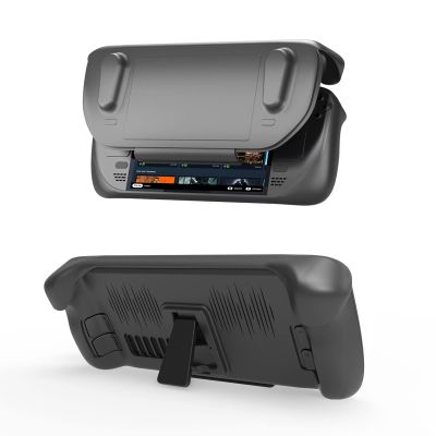 Protective Case Cover Protector with Kickstand,Full Protection Shell Soft Sleeve for Steam Deck,Console Accessories
