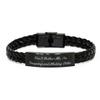 Sarcasm Designing and Making Clothes, Don't Bother Me, I'm Designing and Making, Nice Braided Leather Bracelet for Friends from view 1