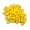 Arakierst 100pcs Bright Yellow Round Silicone Beads 9mm Silicone Loose Pearl Beads for Keychain Jewelry Accessory DIY Craft Home Decoration view 1