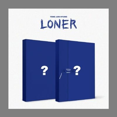 YONG JUNHYUNG LONER EP Album CD+Folding poster on pack+Photobook+Postcard+Stamp+Photocard+Polaroid+Tracking
