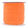 Mandala Crafts Nylon Satin Cord for Jewelry Making - 0.5mm 164 Yards Nylon Orange Strings Rattail Chinese Knotting Cord for Bracelets Making view 1