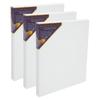 Centurion DLX Acrylic Primed Linen Stretched Canvases - 1.5" Deep Acrylic Primed Linen Canvas for Artists, Acrylics, Painting, Professionals, & More! - [3 Pack - 20x20] view 1