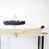 DARUMA Wool Winder Type 2 Knitting Tools - Hand Operated Yarn Ball Winder- White and Gray view 4