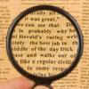 Plastic+Metal+Glass 10X Pocket Folding Magnifier Loupe Optical Magnifying Glass with Leather Case view 4
