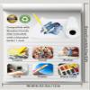 Joyooss Easel Paper Roll, Drawing Art Paper Roll for Kids 12" x 984" (82 feet) Painting Roll of Paper Kid Art and Craft Coloring White Paper for Kids Wrapping Gift Activity 2 Packs view 2