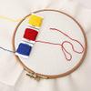 Aida Cloth 14 Count Cross Stitch Fabric,12 by 60inch(14CT,Offwhite) view 3