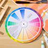 COHEALI Color Wheel 9.05In Rotatable Color Mixing Guide for Painting Drawing Learning Chart Educational Tool for Artists and Beginners view 2