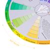 COHEALI Color Wheel 9.05In Rotatable Color Mixing Guide for Painting Drawing Learning Chart Educational Tool for Artists and Beginners view 4
