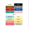 4" x 5.25" Scalloped Flat Note Cards - A2 Card Mats: 4" x 5.25" in Neutral or Bright Colors Blank Card Inserts (White) view 3