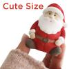TOPYS Christmas Silicone Candle Mold, DIY 3D Santa Claus Shape Mold for Candle Making DIY Scented Candle Home Deco Gifts Christmas Ornament(3") view 2