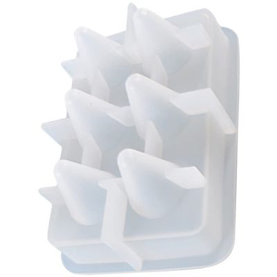 EXCEART Silicone Resin Cone Rack Molds for Jewelry Crafting Flexible and Epoxy Display Stand for Earrings Keychains and More