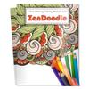 ZOCO ZenDoodle Coloring Book Bundles 25 Bulk Pack with Pencils Mindfulness Gifts for Adults, Seniors, Teens Great for Wellness Programs, Group Activities & Assisted Living view 1