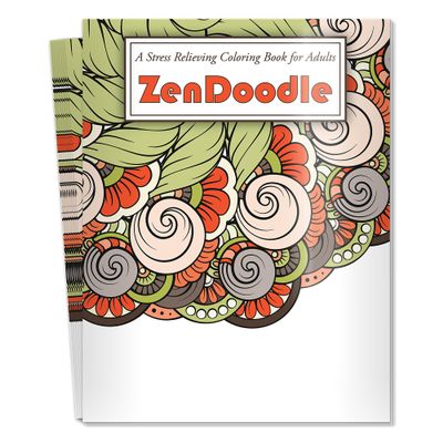 ZOCO ZenDoodle Coloring Books 25 Bulk Pack Mindfulness Gifts for Adults, Seniors, Teens Great for Wellness Programs, Group Activities & Assisted Living