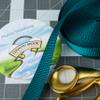 Country Brook Design - Nylon Webbing 1 Inch Straps for Tactical Goods, Backpack Straps, Loops, Slings, Outdoors, Indoors, Crafting, DIY (Teal, 20 Yards) view 3