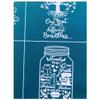 Family Theme Silk Screen Stencils, Reusable Self-Adhesive Silk Screen Transfers Chalk Paint Mesh Transfers Silk Screen Printing Stencils for Painting on Wood, Fabric, Pillow Case, Home Wall view 4