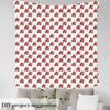 Feelyou Boxing Upholstery Fabric By The Yard, Sports Games Theme Fabric By The Yard,Boxing Gloves Decorative for Upholstery and Home DIY Projects, 10 Yards, Red White view 3