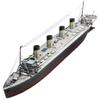 Metal Earth Fascinations Premium Series RMS Titanic Ship 3D Metal Model Kit Bundle with Tweezers view 3