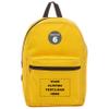 DISCOUNT PROMOS Custom Sprout Econo Backpacks Set of 6, Personalized Bulk Pack - Economical Backpack for Everyday Use, Perfect for Travellers, and More - Yellow view 1