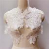 HXSCOO 1 Pair Lace Applique Patch Motif Wedding Dress Applique DIY Bridal Headdress Lace Fabric (Color : Green) view 3